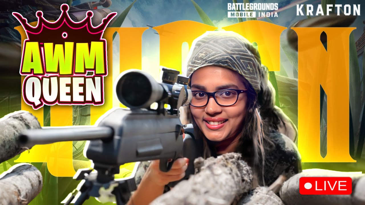 AWM Queen👑 Annora Gaming | BGMI Live | Tamil Girl Gamer🛑PUBG Live Tamil