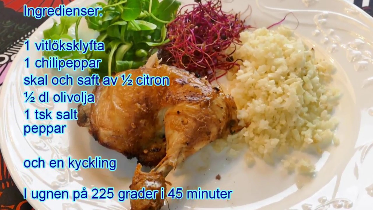 Djävulskyckling - Pollo alla diavola