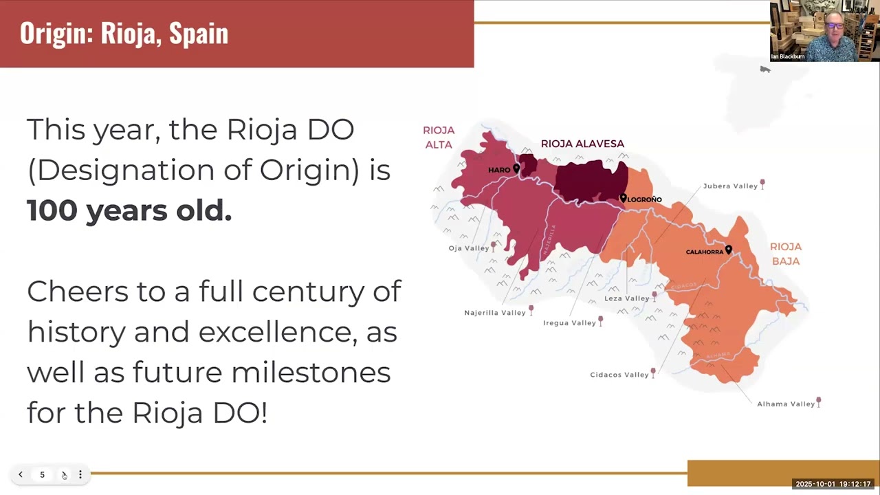 Zoom Into Wine | Rioja: An Educational Session