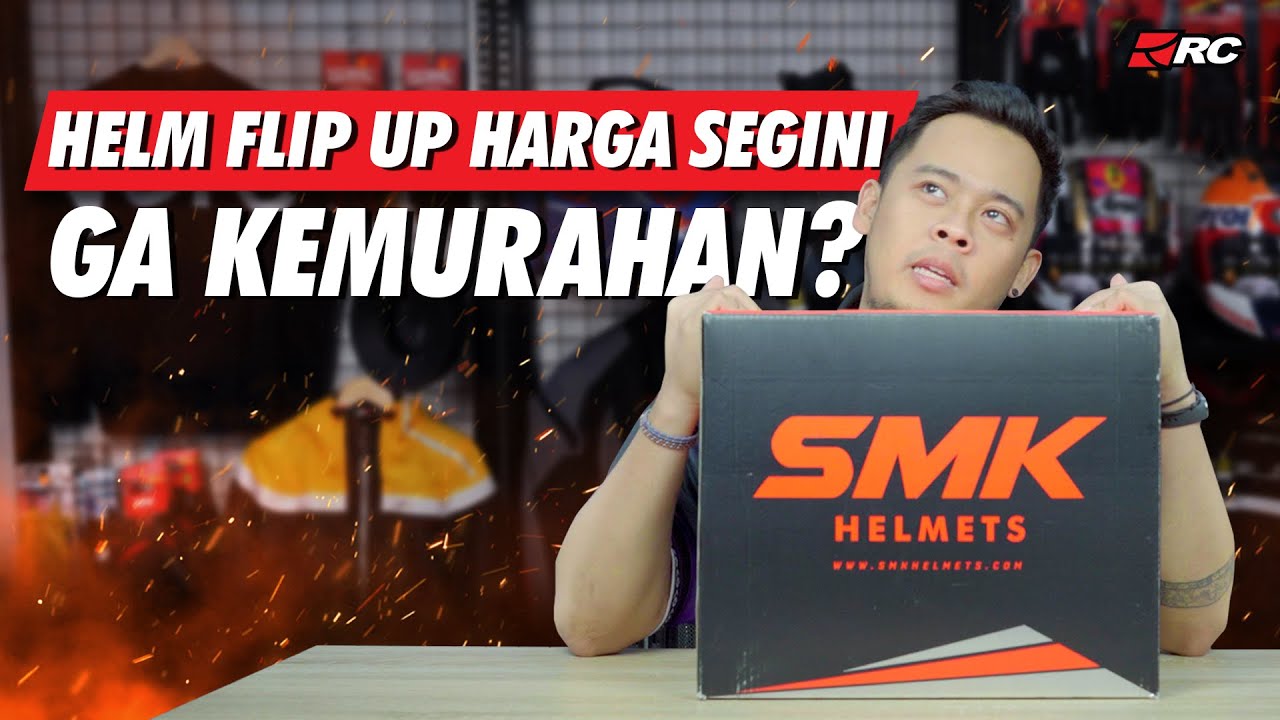 UNBOXING SMK HELMETS GULLWING TOURLEADER ‼️ EMANG GA KEMURAHAN HELM BUAT TOURING INI 🔥