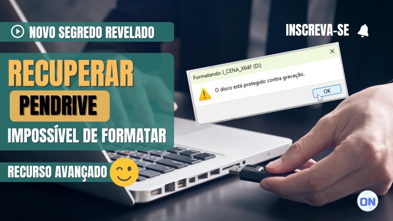 Formatar Pendrive Somente Leitura Método Reprogramação da Controladora!