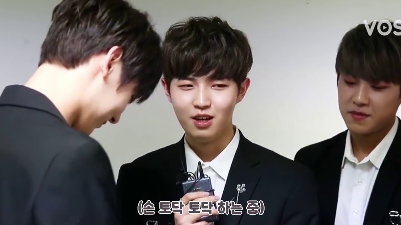 김재환→황민현의 사랑해팀 릴레이덕담
