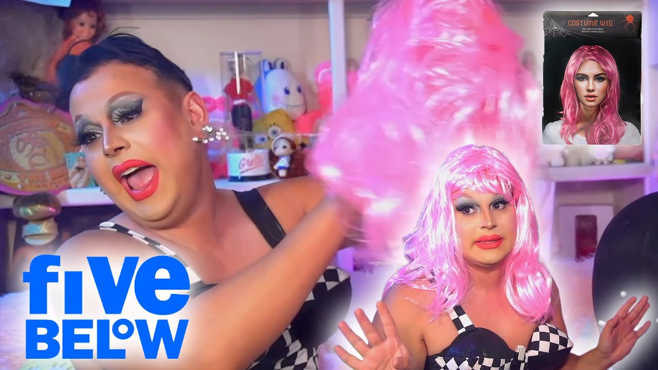 I Turn a $5 Five Below Wig into a Frightful Masterpiece!