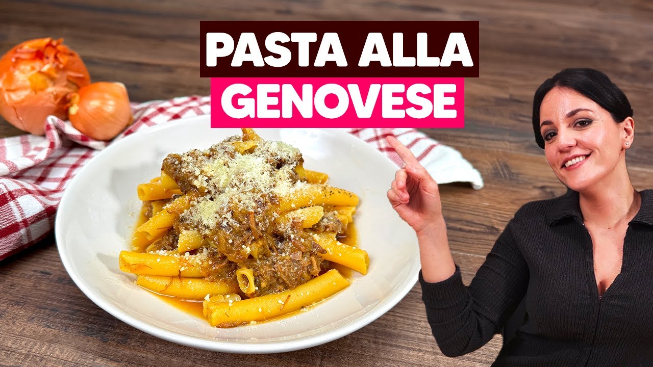 GENOVESE: la ricetta ORIGINALE NAPOLETANA da servire con gli ZITI! ❤️😋