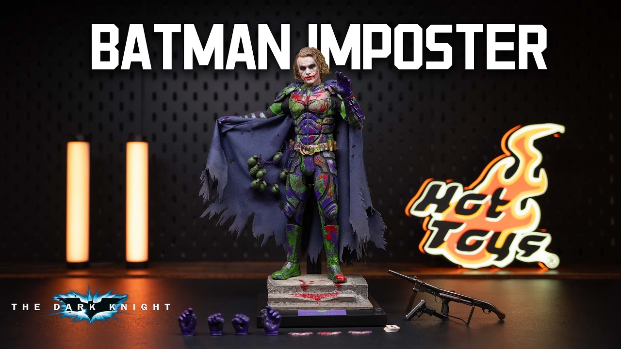 Распаковка и обзор фигурки Джокера (версия Batman Imposter) от Hot Toys Artisan Edition