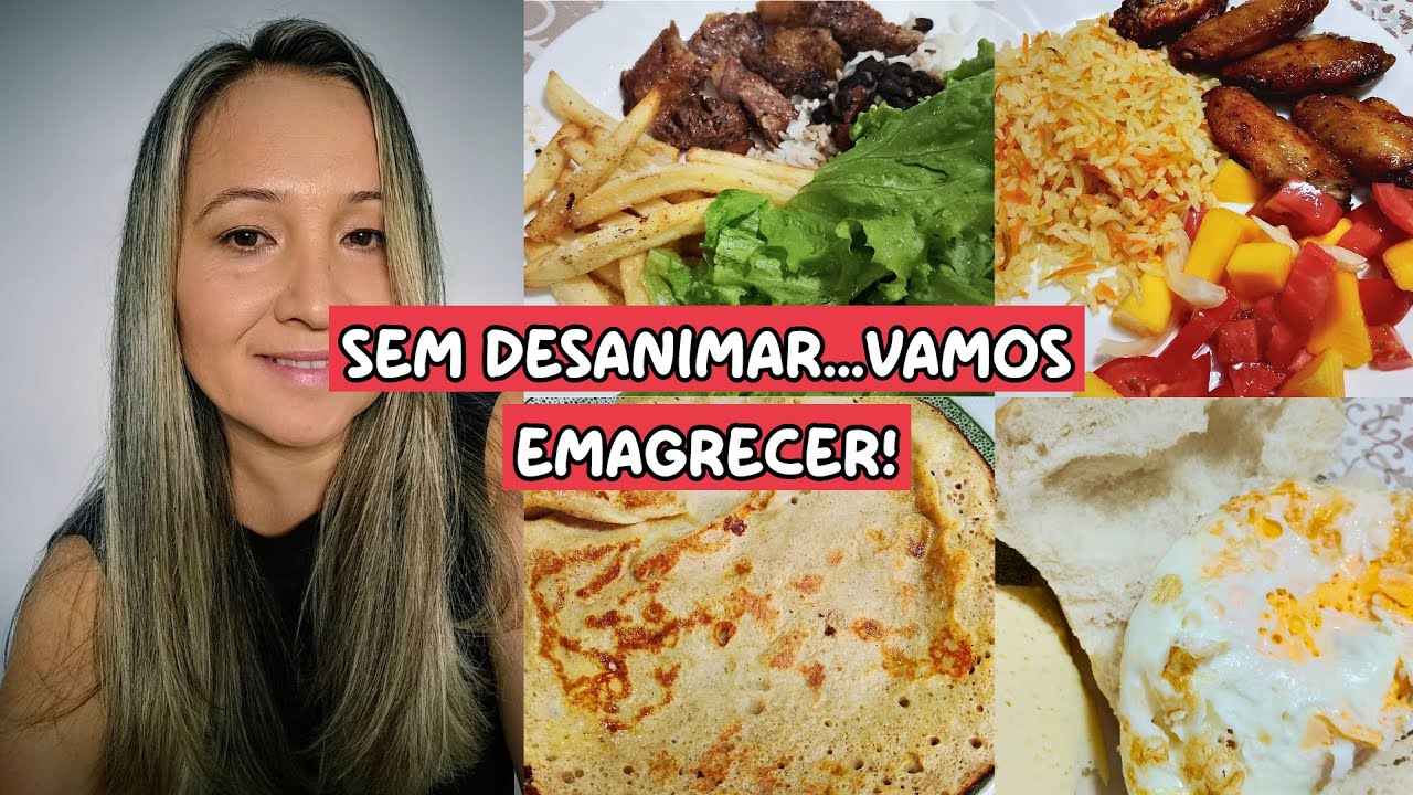 Diário da Dieta - Sem Desanimar | Esse Ano Vamos Emagrecer | Reeducação Alimentar e Jejum