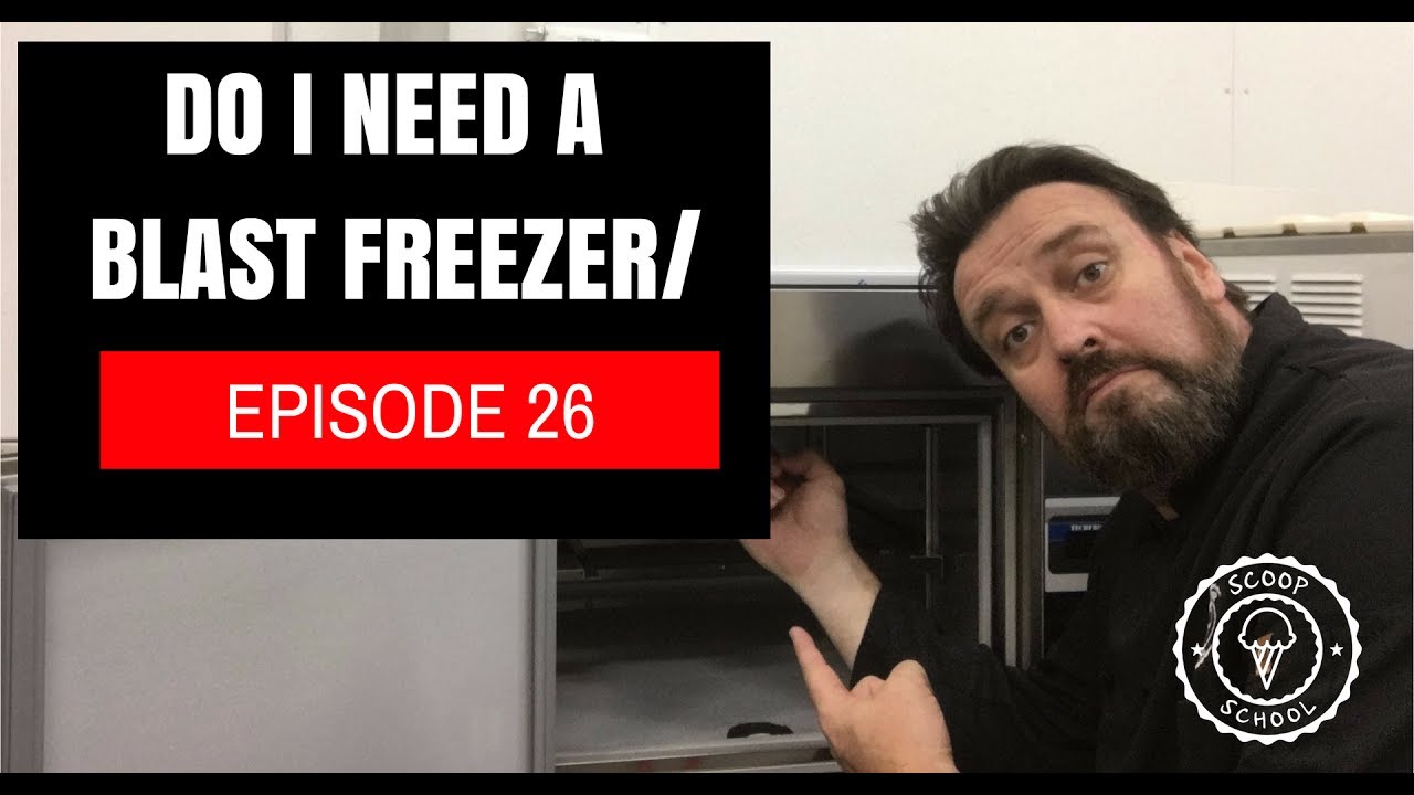 Should I use a A Blast Freezer for my ice cream?