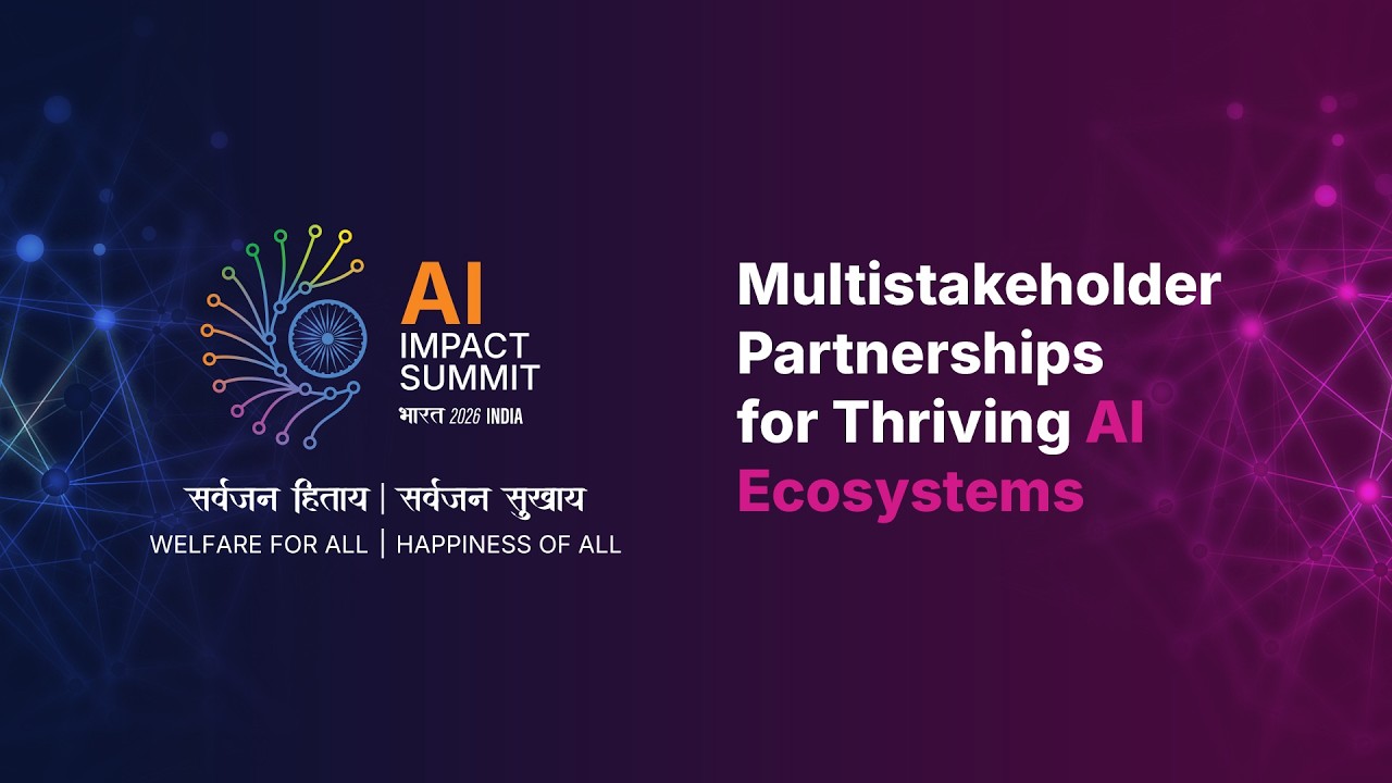Multistakeholder Partnerships for Thriving AI Ecosystems