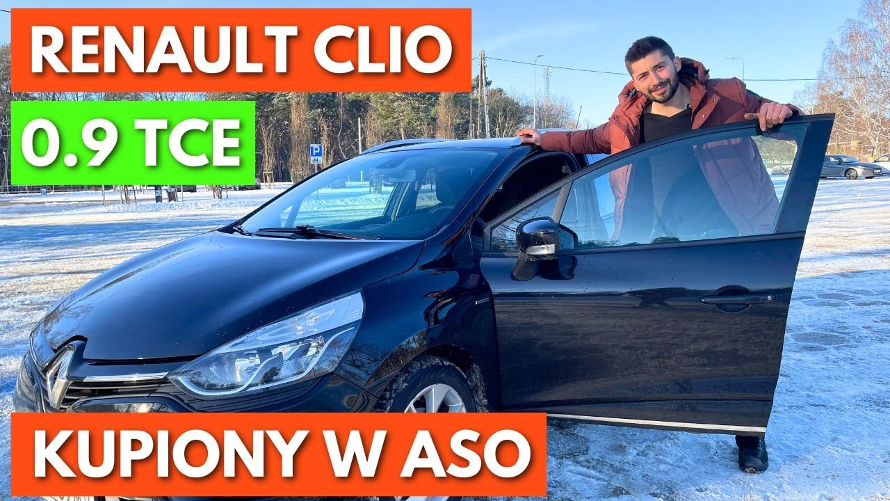 Renault Clio 0.9 TCE 2016r - Pojemność Silnika Mniejsza Niż Czajnika