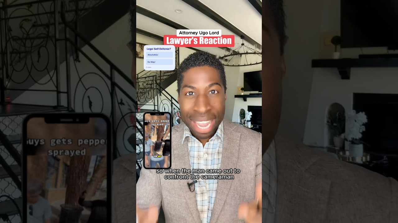Masked Men Record Jewelry Store &mdash; Then Pepper Sprayed Customer! Legal? Attorney Ugo Lord Reacts!