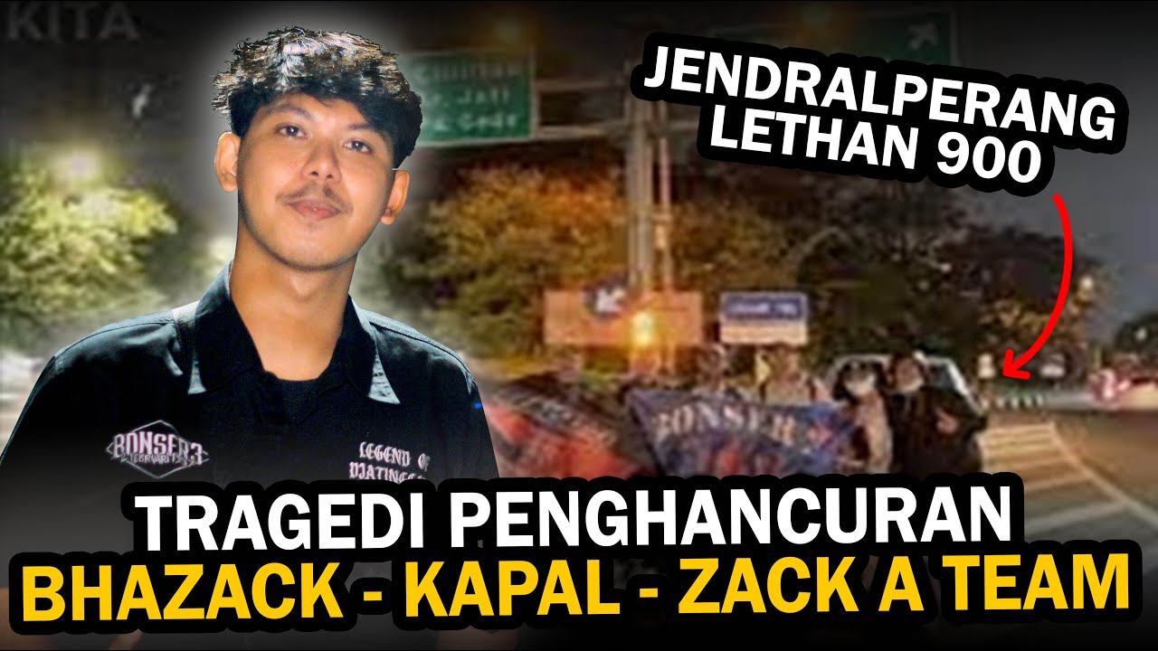 KISAH TEGANG PERTEMUAN BHAZACK KAPAL ZACK A TEAM || REVIEW JALUR CILILITAN - OKTA BONSER 900