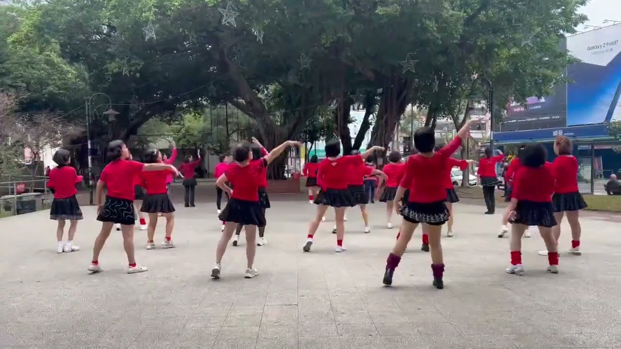 情話摻沙  主唱：翁立友 #參考邱月茹老師 #員林公園單人舞班