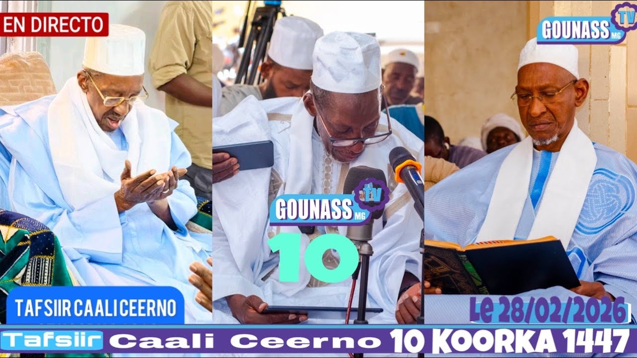 Tafsiir Caali Ceerno,nialnde Alet 10 koorka-28/02/2026