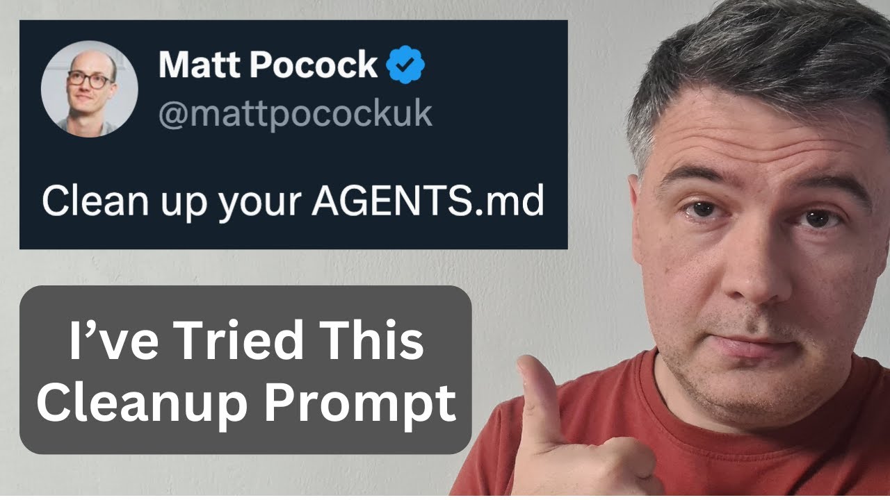 CLAUDE.md or AGENTS.md: Detect Useless Parts and Clean Up