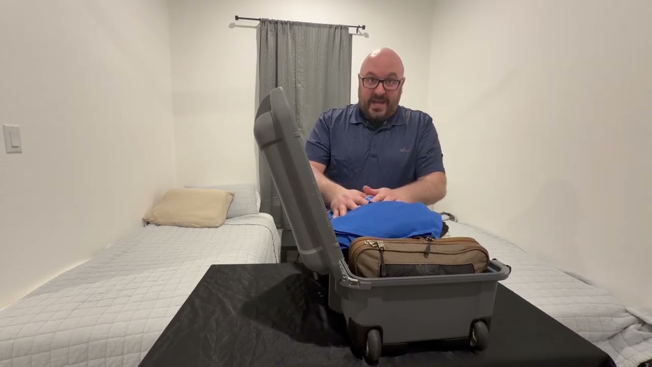 Check out how much I can fit in this Nanuk luggage case with these compression cubes!