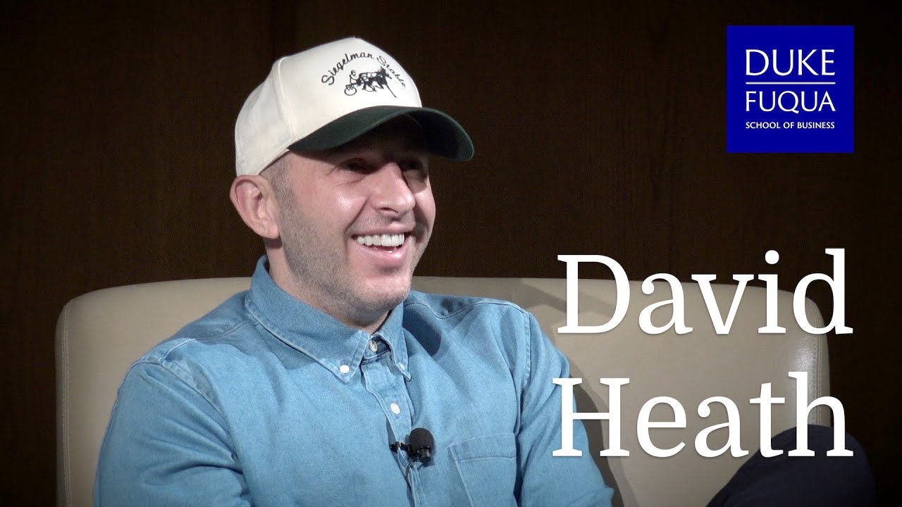 Distinguished Speakers Series: David Heath, Bombas