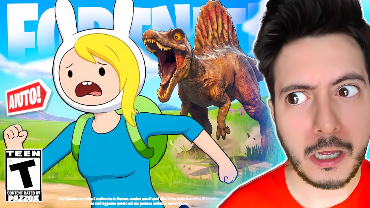 HO PROVOCATO UN DINOSAURO SU FORTNITE… ORA MI ODIA! 😱