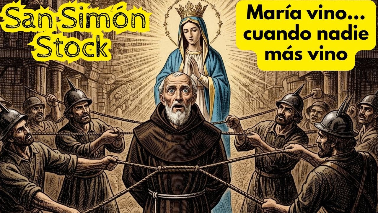 El monje que fue ridiculizado por todos y termin&oacute; recibiendo el Escapulario de Mar&iacute;a-San Sim&oacute;n Stock