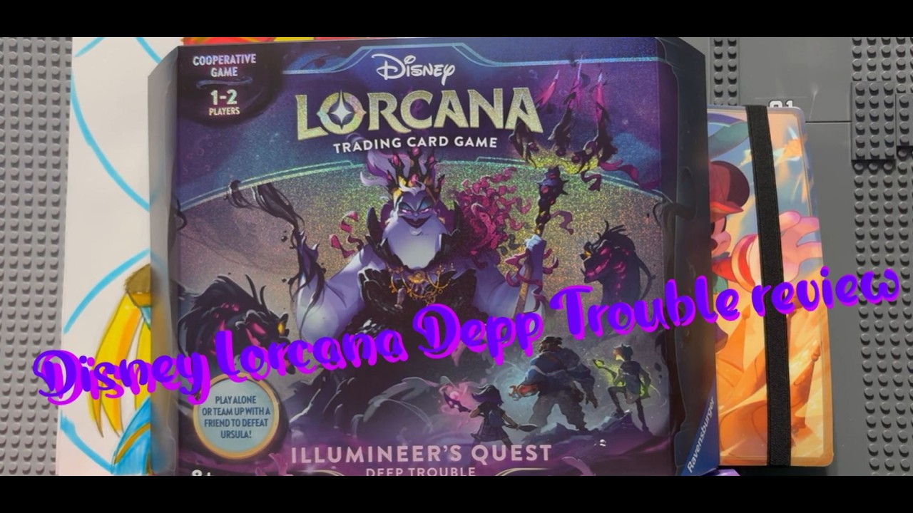 Disney Lorcana Depp Trouble review