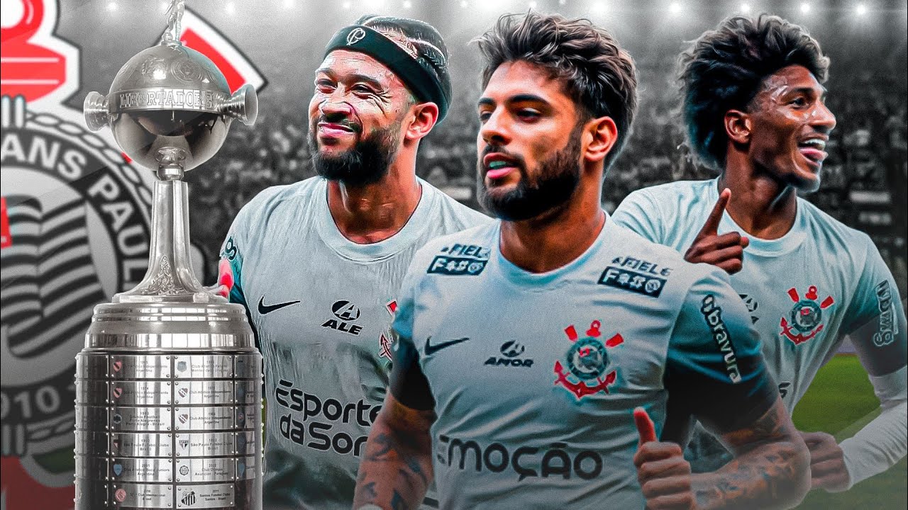 JOGUEI A LIBERTADORES 2025 COM O CORINTHIANS NESSE PATCH ULTRA REALISTA!😱🤩