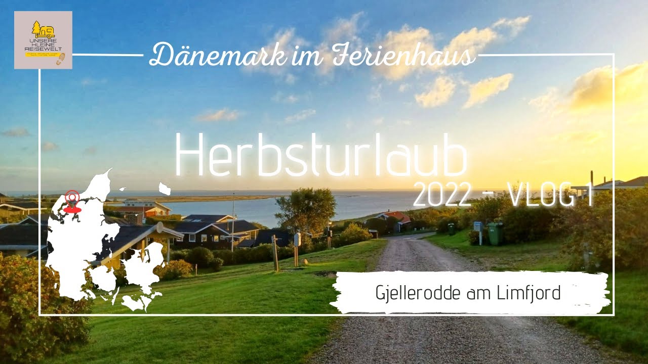 Ferienhaus Urlaub mit Hund in Dänemark - Herbst 2022 - VLOG#1 - Endlich wieder #hygge