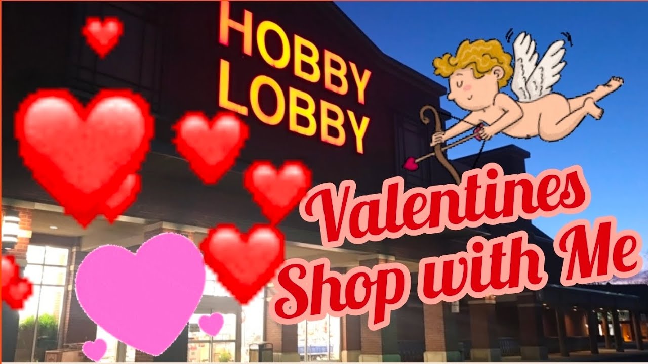 Hobby Lobby Valentine Decor Shop With Me 