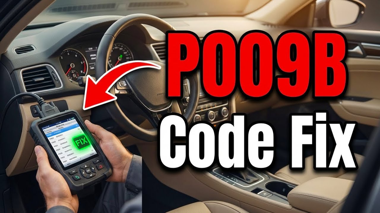 How To Fix P009B Code - Fuel Pressure Relief Control Circuit Open Diagnosis