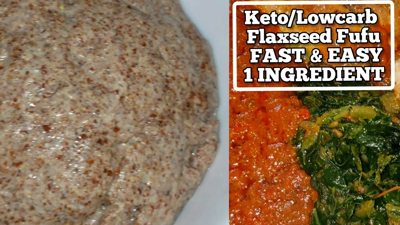 Keto/Lowcarb Fufu| EASY Only 1 INGREDIENT| Better Than Cabbage Fufu| African Keto, Lowcarb-Friendly