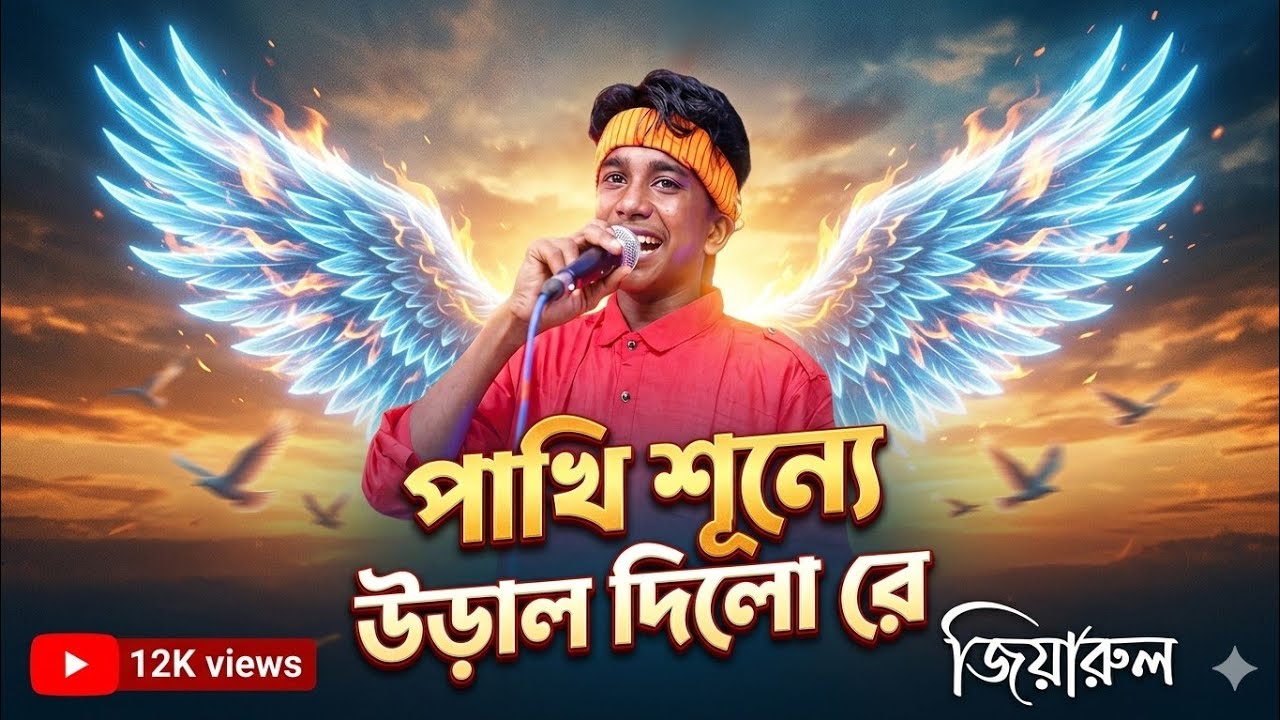পাখি শূন্যে উড়াল দিলো রে   Baul Mintu  জিয়ারুল ও শাকিলা সরকার