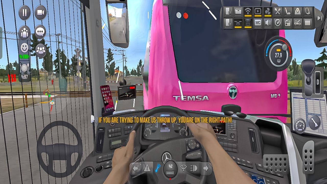 Highway Bus Accident😭🚧 Bus Simulator Ultimate Multiplayer | Zuuks | Mobile Gameplay 
