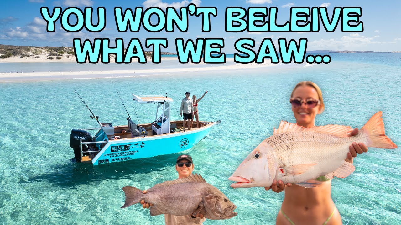 They Aren't Meant To Be There?  - Insane Off-Grid Fishing, Diving and Camping Exmouth Australia