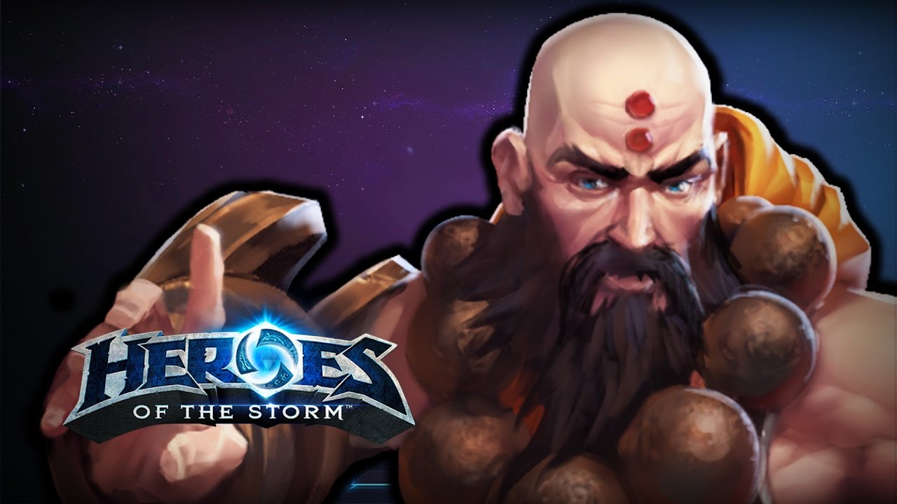 ♥ Heroes of the Storm (Gameplay) Kharazim, AGGRESSIVE SUPPORTING! (HoTs Quick Match)