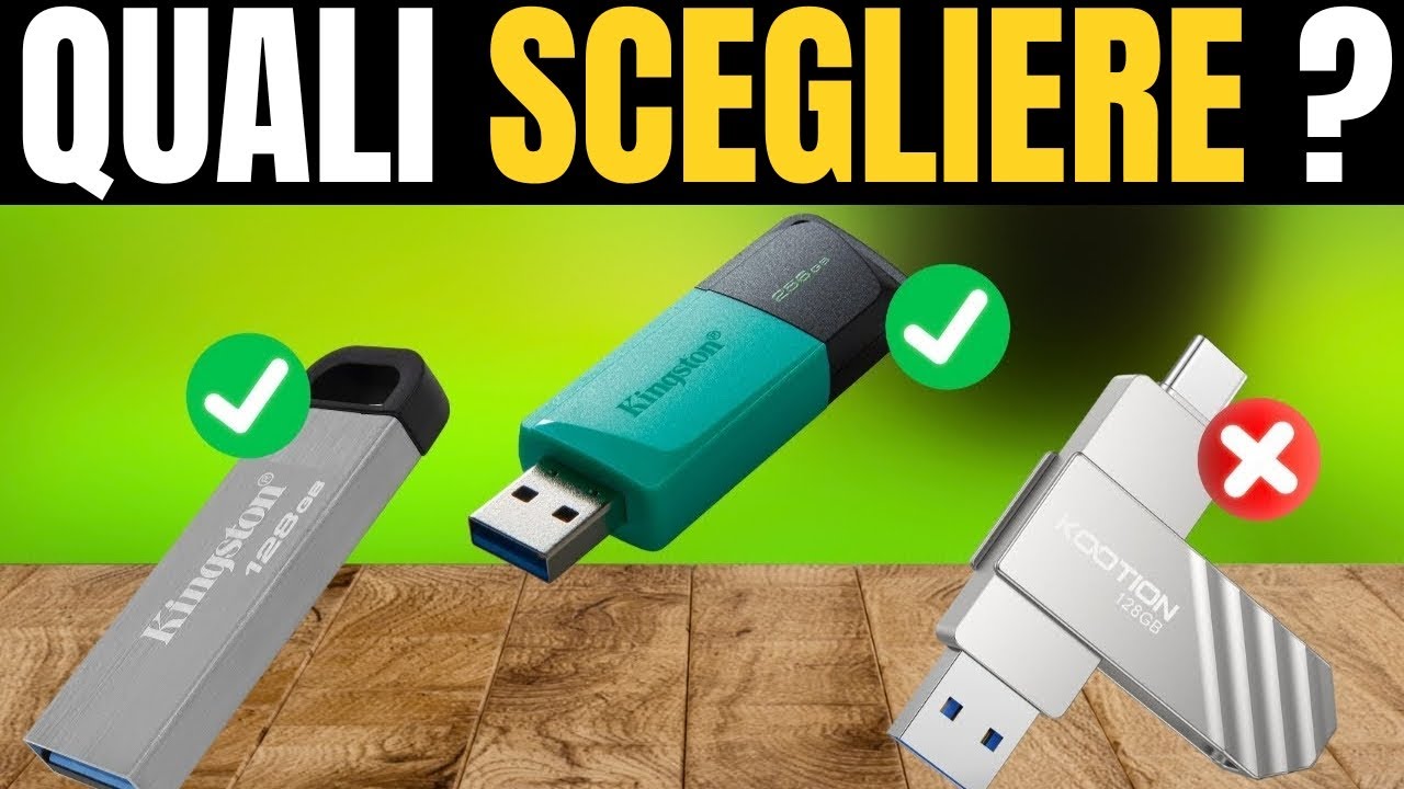 Le Migliori Chiavette USB Veloci Qualità-Prezzo del 2026 [NON COMPRARE SENZA AVER VISTO QUESTO]