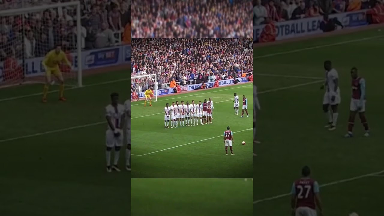 Payet curve🎯🤯⚽️ #soccer #payet #freekick #explore #you #100