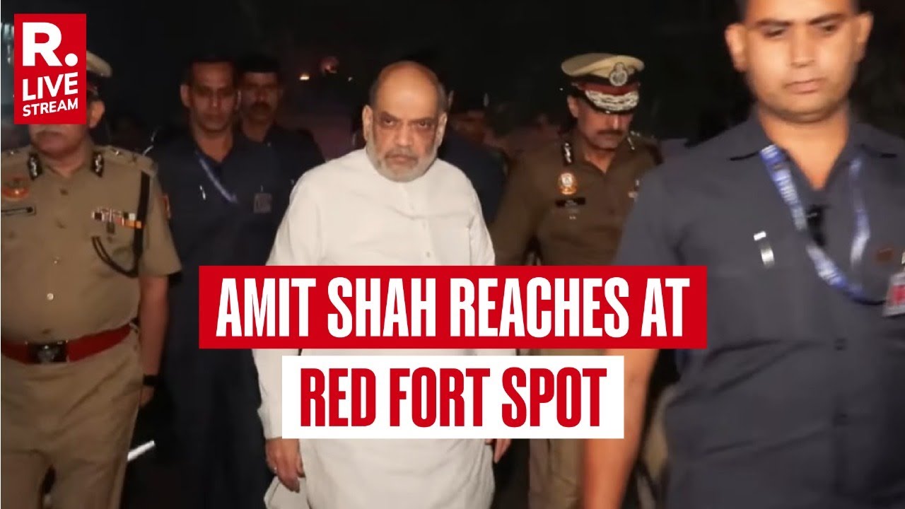 Red Fort Explosion LIVE: Home Minister Amit Shah Reaches Red Fort Spot Of Explosion