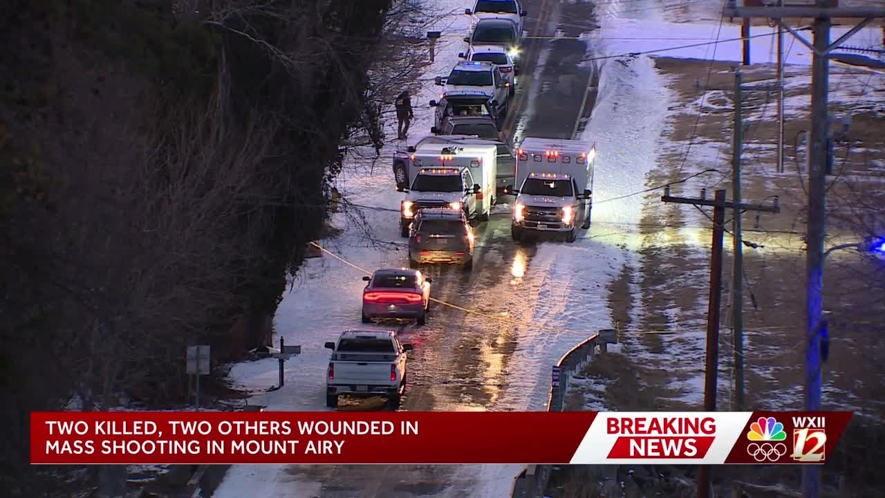 Four shot, two killed in mass shooting off Welcome Baptist Church Road in Mount Airy, NCSBI says
