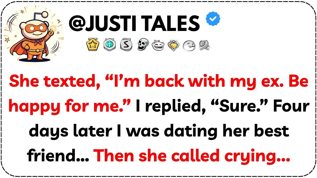 She texted, “I’m back with my ex. Be happy for me.” I replied, “Sure.” Four days later I was...