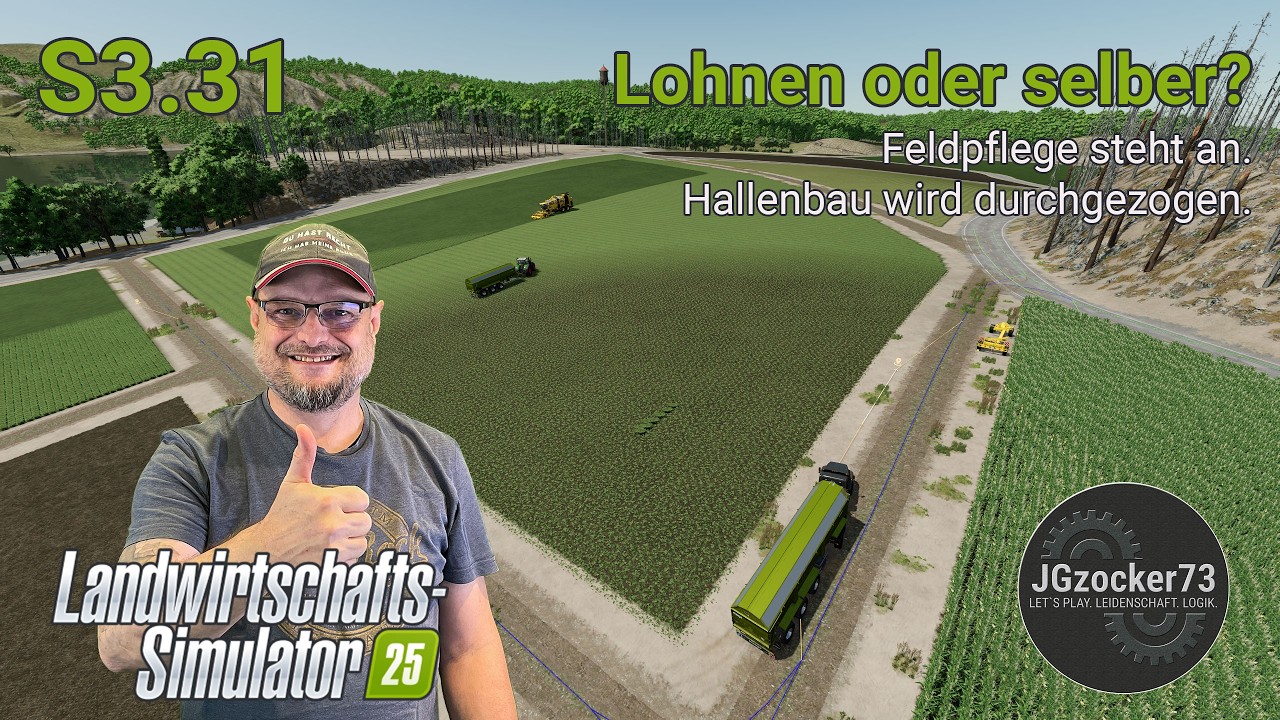 Lohnen oder selber? S3.31 LS25 Riverbend die Nachwirkungen Feldpflege Hallenbau Entscheidung