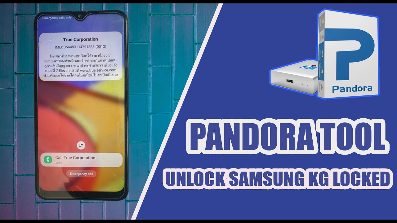 PANDORA TOOL UNLOCK SAMSUNG KG LOCKED