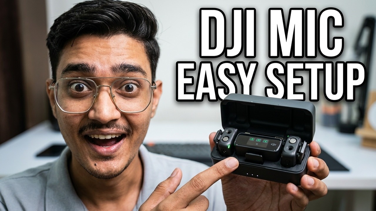 DJI Wireless Mic Review - Hindi | How To Use | Exploring All Settings |