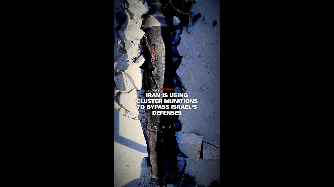 Иран использует кассетные боеприпасы для обхода израильской обороны.