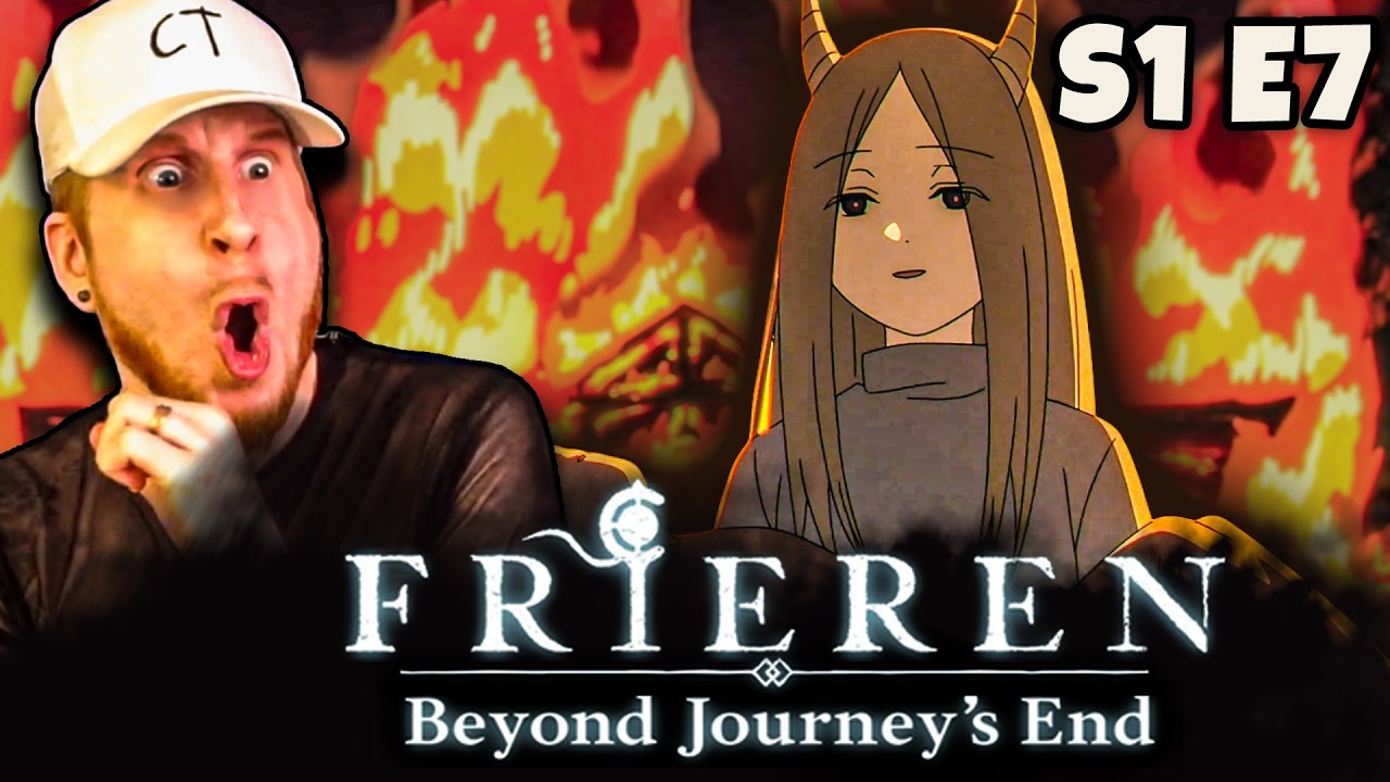 DEMONS?!! 🏚️ | FRIEREN S1 E7 REACTION! (LIKE A FAIRY TALE)