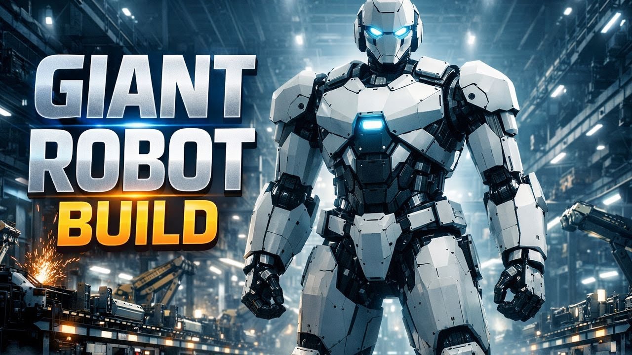 Inside a Mega Factory: Building a Giant Robot (One-Take Feel)
