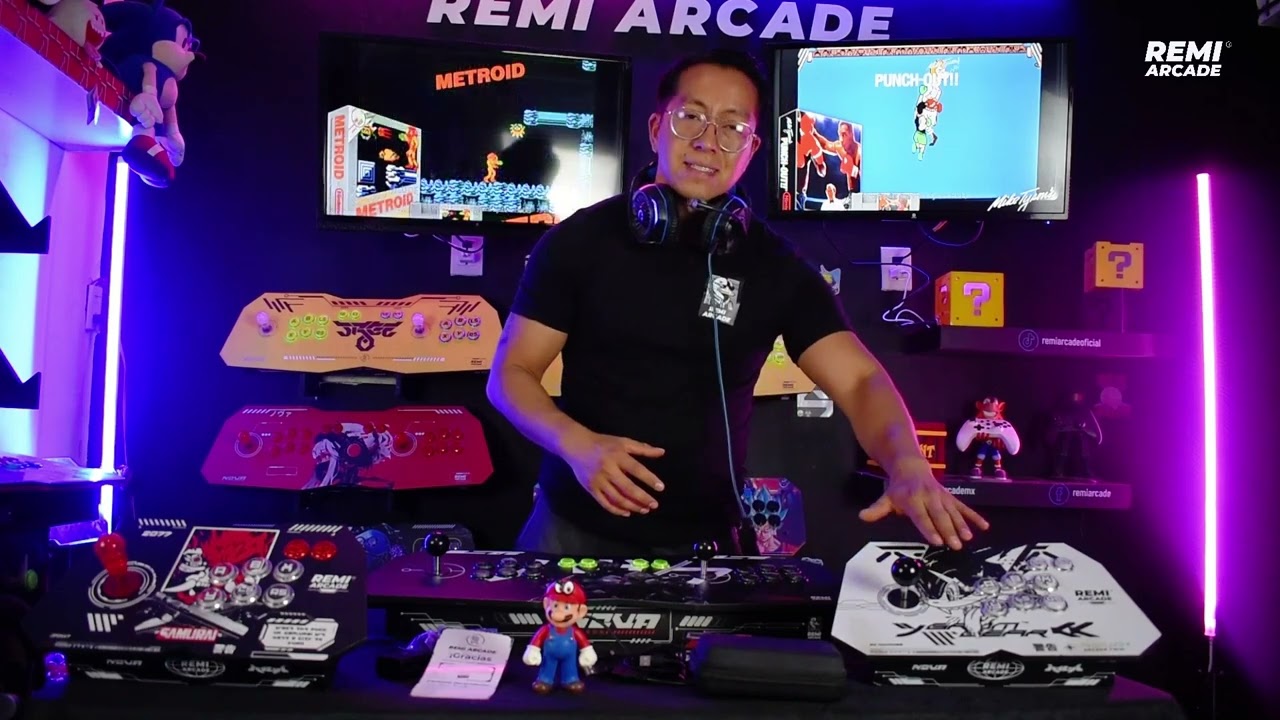 El mejor TABLERO INALAMBRICO arcade? 🎮🕹👾// !Echo En MÉXICO¡