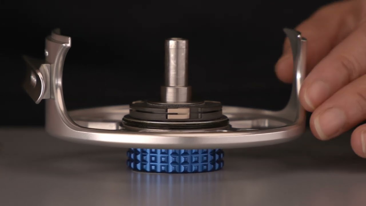 Galvan Grip Reel Hub removal and Left to Right hand conversion