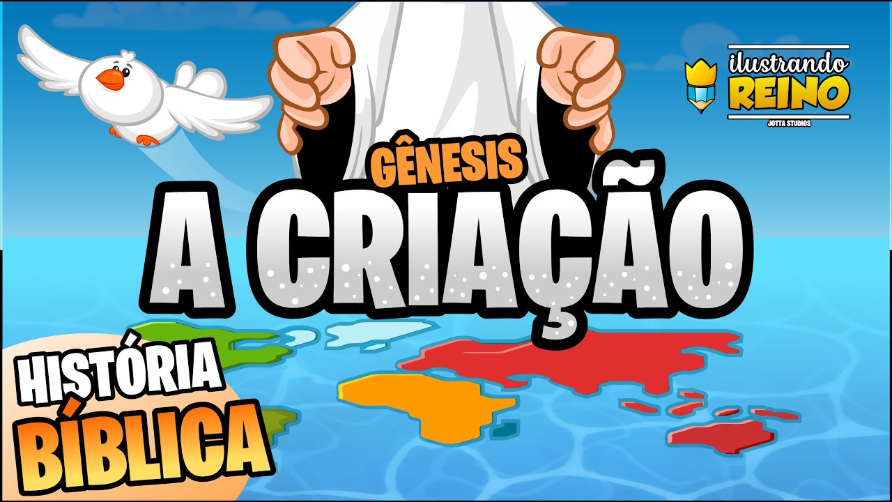 Gênesis - A Criação - História Bíblica Infantil - Velho Testamento Bíblia - IR