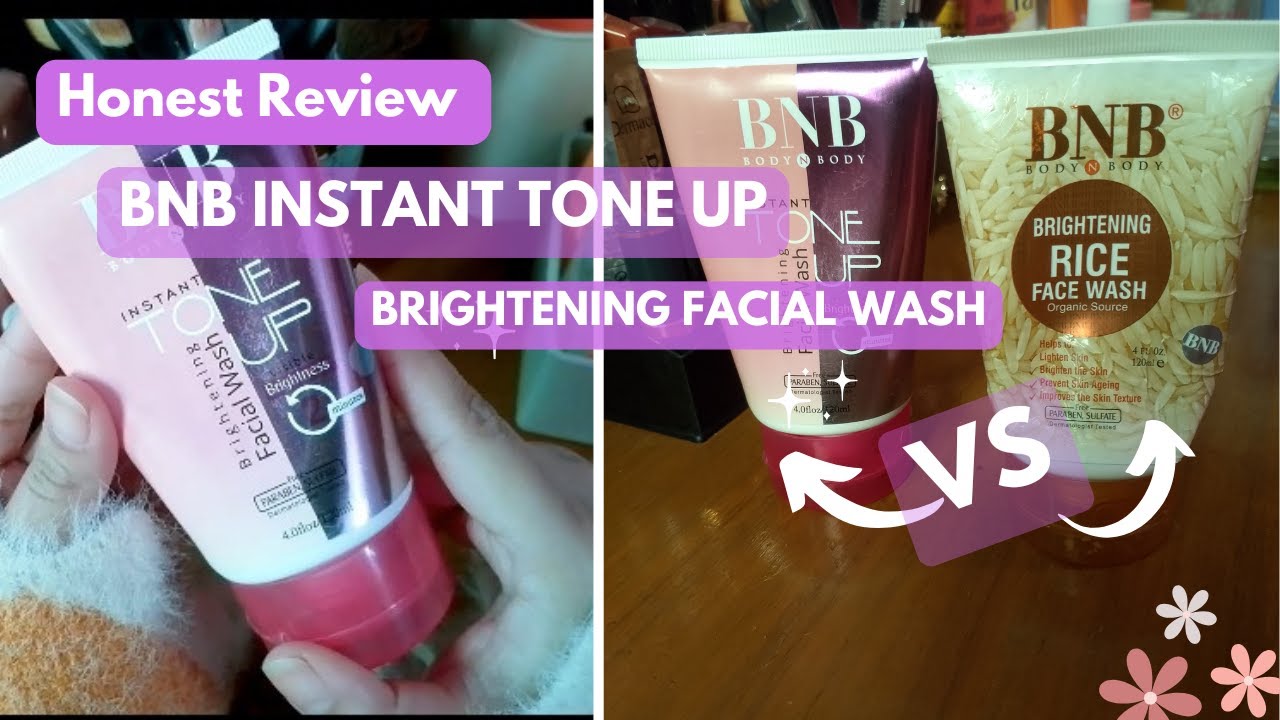Honest Review : BNB INSTANT TONE UP BRIGHTENING FACIAL WASH