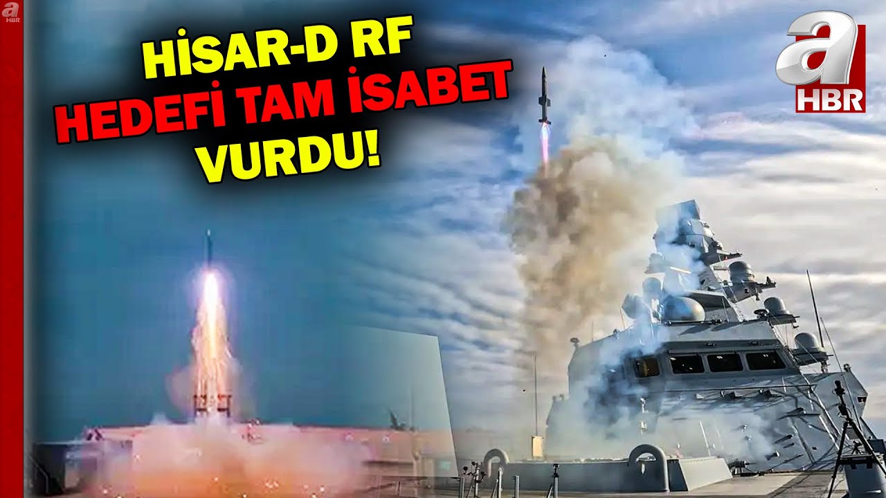 HİSAR-D RF hava savunma f&uuml;zesinden tam isabet! | A Haber