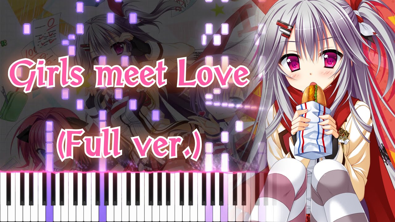 【花咲ワークスプリング！OP】Girls meet Love (フル) ピアノアレンジ