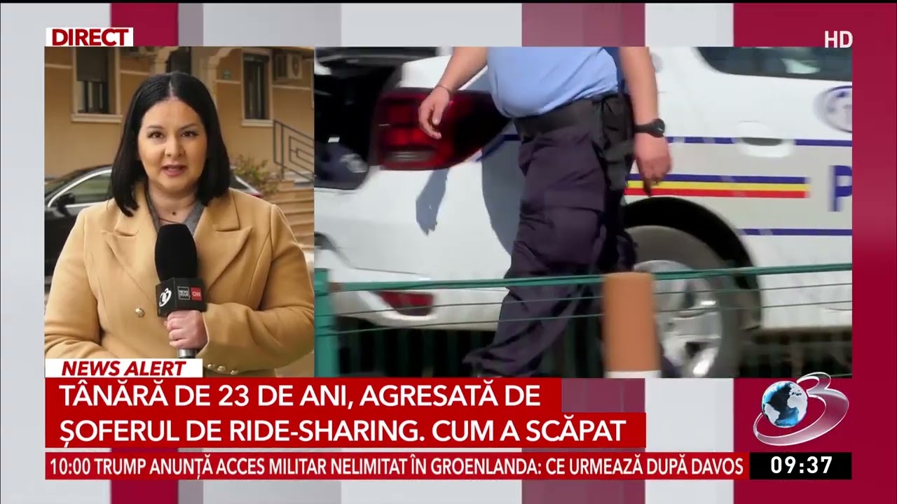 Tânără de 23 de ani, agresată de șoferul de ride-sharing. Cum a scăpat